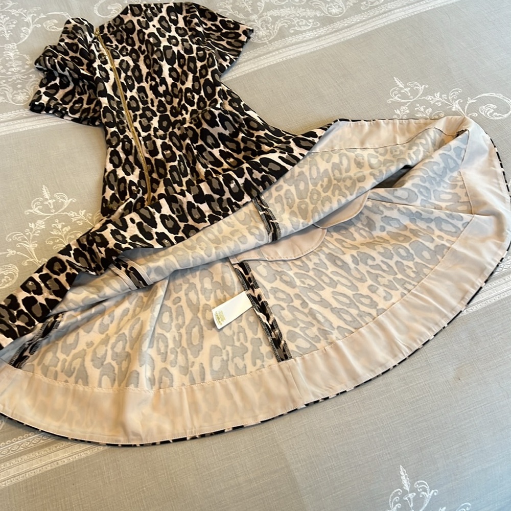 Kate Spade Leopard Flared Dress - Picture 15 of 16